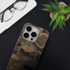 FORCELL F-Protect Levels With Dual Layer 4D technology, Military Drop-Test Compatible With Magsafe For Samsung S25 Ultra Desert camo