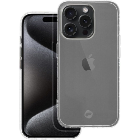 FORCELL F-Protect Long Lasting Thin Case For Iphone 15 Pro transparent