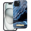 FORCELL F-Protect Mirage Case Compatible With Magsafe For Iphone 15 Plus Ocean marble