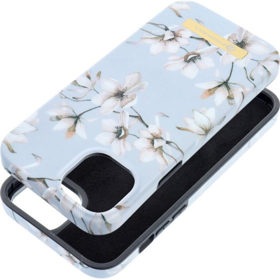 FORCELL F-Protect Mirage Case Compatible With Magsafe For Iphone 15 Plus Spring flowers