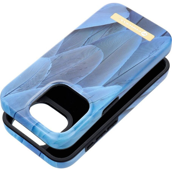 FORCELL F-Protect Mirage Case Compatible With Magsafe For Iphone 15 Pro Blue bird