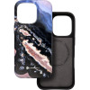 FORCELL F-Protect Mirage, Military Drop-Tested Case Compatible With Magsafe For Iphone 15 Gold island
