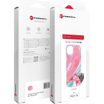 FORCELL F-Protect Mirage, Military Drop-Tested Case Compatible With Magsafe For Iphone 15 Pink marble