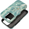 FORCELL F-Protect Mirage, Military Drop-Tested Case Compatible With Magsafe For Iphone 15 Pro Green marble