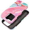 FORCELL F-Protect Mirage, Military Drop-Tested Case Compatible With Magsafe For Iphone 15 Pro Max Pink marble