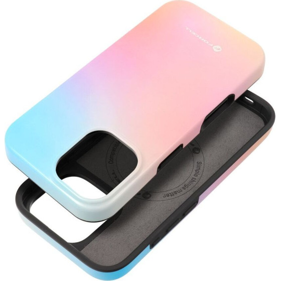 FORCELL F-Protect Mirage, Military Drop-Tested Case Compatible With Magsafe For Iphone 16 Pinky blue
