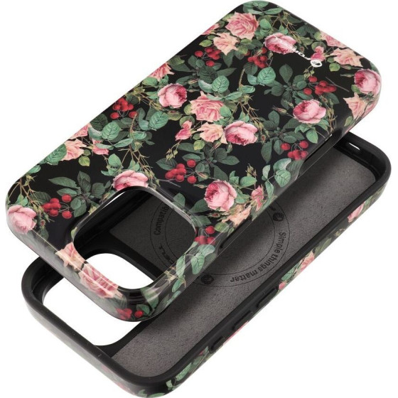 FORCELL F-Protect Mirage, Military Drop-Tested Case Compatible With Magsafe For Iphone 16 Pro Max Rose drama