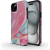 FORCELL F-Protect Mirage, Military Drop-Tested Case Compatible With Magsafe For Iphone 16 Pro Pink marble