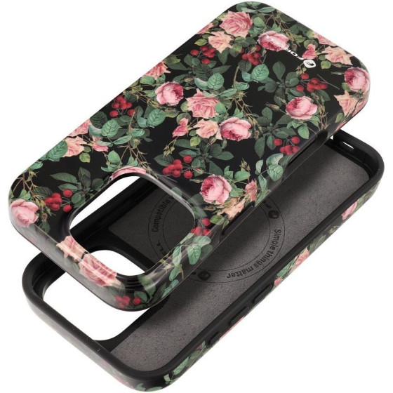 FORCELL F-Protect Mirage, Military Drop-Tested Case Compatible With Magsafe For Iphone 16 Pro Rose drama