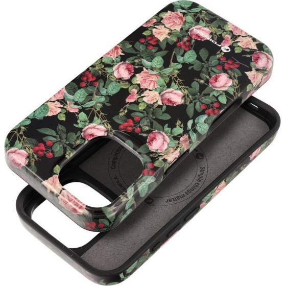 FORCELL F-Protect Mirage, Military Drop-Tested Case Compatible With Magsafe For Iphone 16 Rose drama