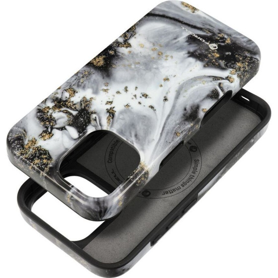 FORCELL F-Protect Mirage, Military Drop-Tested Case Compatible With Magsafe For Iphone 16 Silver fog