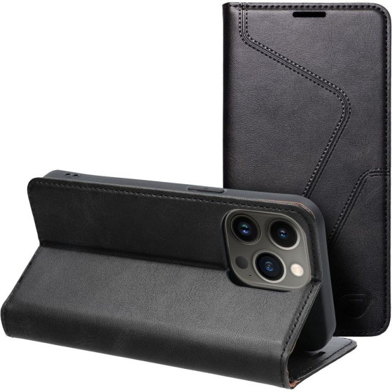FORCELL F-Protect Rfid Blocker Book Case For Iphone 13 Pro black