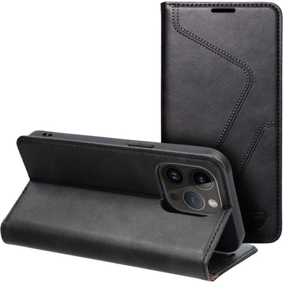 FORCELL F-Protect Rfid Blocker Book Case For Iphone 14 Pro black