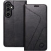 FORCELL F-Protect Rfid Blocker Book Case For Samsung S23 Fe black