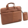 FORCELL F-Protect Urban Style Bag For Laptop 15,6'' brown