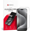 FORCELL Flexible Nano Glass 5D For Iphone 15 Pro Max black