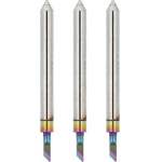 FORCELL Set (3 pcs.) Of Plotter Knives For Cutting Protective Films From The F-Protect (CLEAR, HD, PRIVACY, MATT) series
