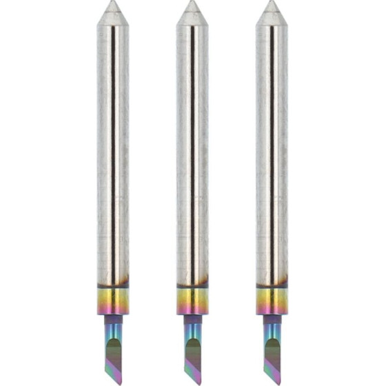 FORCELL Set (3 pcs.) Of Plotter Knives For Cutting Protective Films From The F-Protect (CLEAR, HD, PRIVACY, MATT) series