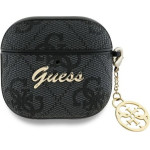 Guess Case For Apple Airpods 4 GUA4G4GSmk (Pu 4G W / Charm) black