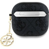 Guess Case For Apple Airpods 4 GUA4G4GSmk (Pu 4G W / Charm) black