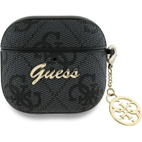 Guess Case For Apple Airpods 4 GUA4G4GSmk (Pu 4G W / Charm) black