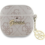 Guess Case For Apple Airpods 4 GUA4G4GSmp ( Pu 4G W / Charm) pink