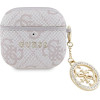 Guess Case For Apple Airpods 4 GUA4P4E4CDp (Pu 4G W/ Strass Charm) pink