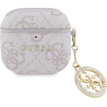 Guess Case For Apple Airpods 4 GUA4P4E4CDp (Pu 4G W/ Strass Charm) pink