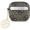 Guess Case For Apple Airpods 4 GUA4P4E4CDw (Pu 4G W/ Strass Charm) brown