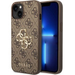 Guess Case For Iphone 13 / 14 / 15 GUHCP14S4GMgbr (4G Big Metal Logo) brown