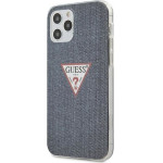 Guess Case For Iphone 12 / 12 Pro GUHCP12MPcujuldb (Jeans Collection) Navy blue