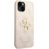 Guess Case For Iphone 13 / 14 / 15 GUHCP14S4GMgpi (4G Big Metal Logo) pink