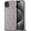 Guess Case For Iphone 14 Compatible With Magsafe GUHMP14SG4GFrp (4G Ring Classic logo) pink