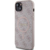 Guess Case For Iphone 14 Compatible With Magsafe GUHMP14SG4GFrp (4G Ring Classic logo) pink