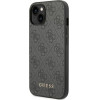 Guess Case For Iphone 14 GUHCP14SG4GFgr (4G Gold Logo) grey