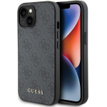 Guess Case For Iphone 15 GUHCP15SG4GFgr (4G Metal Logo) grey