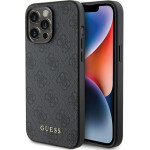 Guess Case For Iphone 15 Pro GUHCP15LG4GFgr (4G Metal Logo) grey