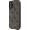 Guess Case For Iphone 16 GUHCP16SG4GFbr (Pu 4G Classic) brown