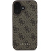 Guess Case For Iphone 16 GUHCP16SG4GFbr (Pu 4G Classic) brown