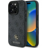 Guess Case For Iphone 16 Pro Comaptible With Magsafe GUHMP16LP4SM4MK (Pu 4G Small And Classic) black
