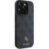 Guess Case For Iphone 16 Pro Comaptible With Magsafe GUHMP16LP4SM4MK (Pu 4G Small And Classic) black