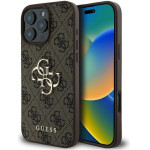 Guess Case For Iphone 16 Pro Max GUHCP16X4GMgbr (4G Pu Big Logo) brown