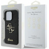 Guess Case For Iphone 16 Pro Max GUHCP16XHG4SGk (Fixed Glitter Big 4G) black