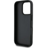 Guess Case For Iphone 16 Pro Max GUHCP16XP4TDpk (Pu Leather 4G Triangle Strass) black