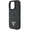 Guess Case For Iphone 16 Pro Max GUHCP16XP4TDpk (Pu Leather 4G Triangle Strass) black