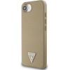 Guess Case For Iphone 16e Compatible With Magsafe GUHMPSE4P4PGrsgw (Pu 4G Circle W/ Classic Logo) brown
