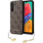 Guess Case For Samsung A54 GUHCSA54GF4GBr (4G Charms Collection) brown