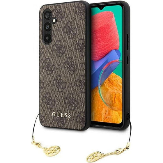 Guess Case For Samsung A54 GUHCSA54GF4GBr (4G Charms Collection) brown