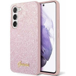Guess Case For Samsung S24 GUHCS24SHggshp (Glitter Script) pink