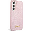 Guess Case For Samsung S24 GUHCS24SHggshp (Glitter Script) pink